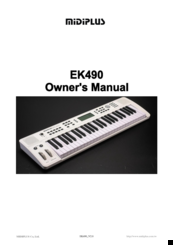 MIDIPLUS EK490 Owner's Manual