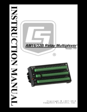 Campbell AM16/32B Instruction Manual