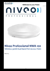 Niveo Professional NWA 100 Manual