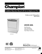 Champion UH330 ADA Installation & Operation Manual