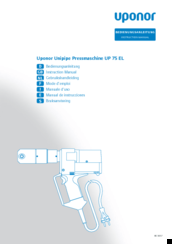 Uponor UP 75 EL Instruction Manual