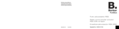 Berker funkbus Operating Instructions Manual