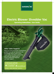 Gardenline GLBV 2500 08/2014 Operating Instructions & User Manual
