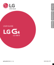 LG LG-H815 User Manual