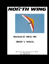 North Wing Horizon ET 160 Owner's Manual