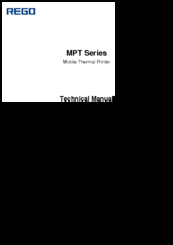 Rego MPT Series Technical Manual