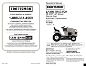 Crafstman 917.25581 Operator's Manual