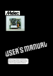 Melec GDB-5411a-00 User Manual