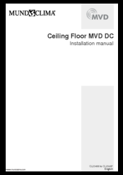 mundoclima CL23407 Installation Manual
