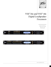 Peavey VSX 48e Operating Manual
