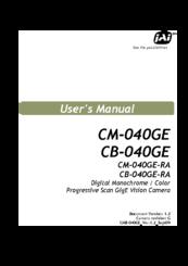Iai cm-040ge User Manual