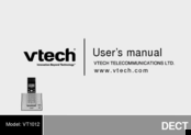 VTech VT1012 User Manual