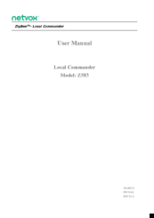 Netvox z503 User Manual