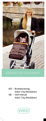 Voksi City Wool/down User Manual