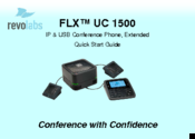 Revolabs FLX UC 1500 Quick Start Manual