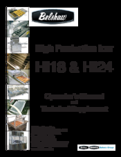 Belshaw Brothers HI18 Operator's Manual