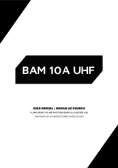 TECshow Bam 10A UHF User Manual