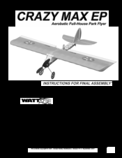WattAge Crazy MAX EP Instructions For Final Assembly