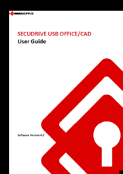 SECUDRIVE USB OFFICE/CAD User Manual
