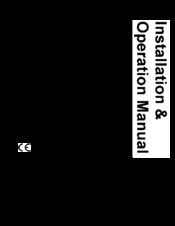 Vicon v1500x sccs 1 Installation & Operation Manual