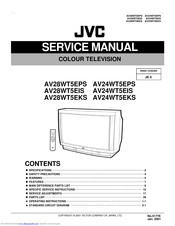 JVC AV28WT5EIS Service Manual