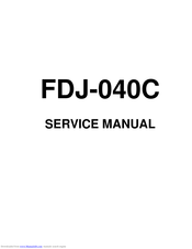 fidek fdj-040c Service Manual
