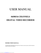 Lilin dvr2 series User Manual