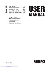 Zanussi ZBT27430SA User Manual