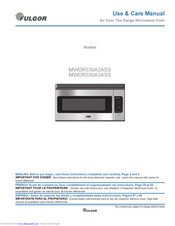 FULGOR MWOR530A2ASS Use And Care Manual