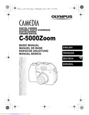 Olympus C-5000Zoom Basic Manual