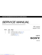 Sony Bravia Klv 32ex330 Manuals Manualslib