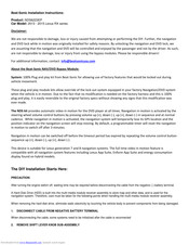 Beat-Sonic NDS6223EP Installation Instructions Manual