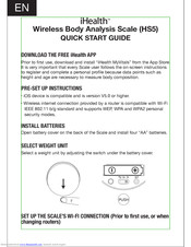 Ihealth hs5 Quick Start Manual