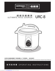 German pool URC-8 Operating Instructions Manual