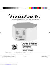 LectroSound LECTROFAN JR Owner's Manual