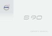 Volvo S90 - ACCESSORY PANEL Owner's Manual