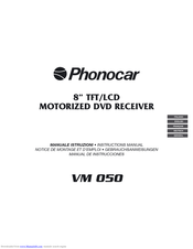 Phonocar VM 050 Instruction Manual