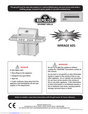 Napoleon MIRAGE 605 Manual
