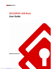 SECUDRIVE USB Basic User Manual