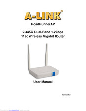 A-Link ROADRUNNERAP User Manual