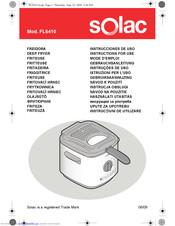 SOLAC FL6410 Instructions For Use Manual