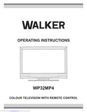 Walker WP32MP4 Operating Instructions Manual
