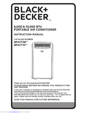 Black & Decker BPACT10 SERIES Instruction Manual