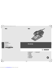 Bosch PSM Primo Original Instructions Manual