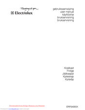 Electrolux ERP34900X User Manual