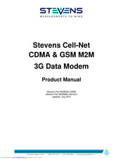 Stevens 93950A Product Manual