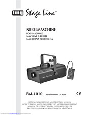 IMG STAGE LINE FM-1010 Instruction Manual