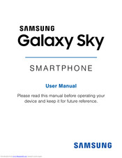 Samsung Sm S320vl User Manual Pdf Download Manualslib