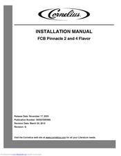Cornelius FCB Pinnacle 2 Flavor Installation Manual