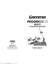 Gamma Sports 602FC Owner's Manual